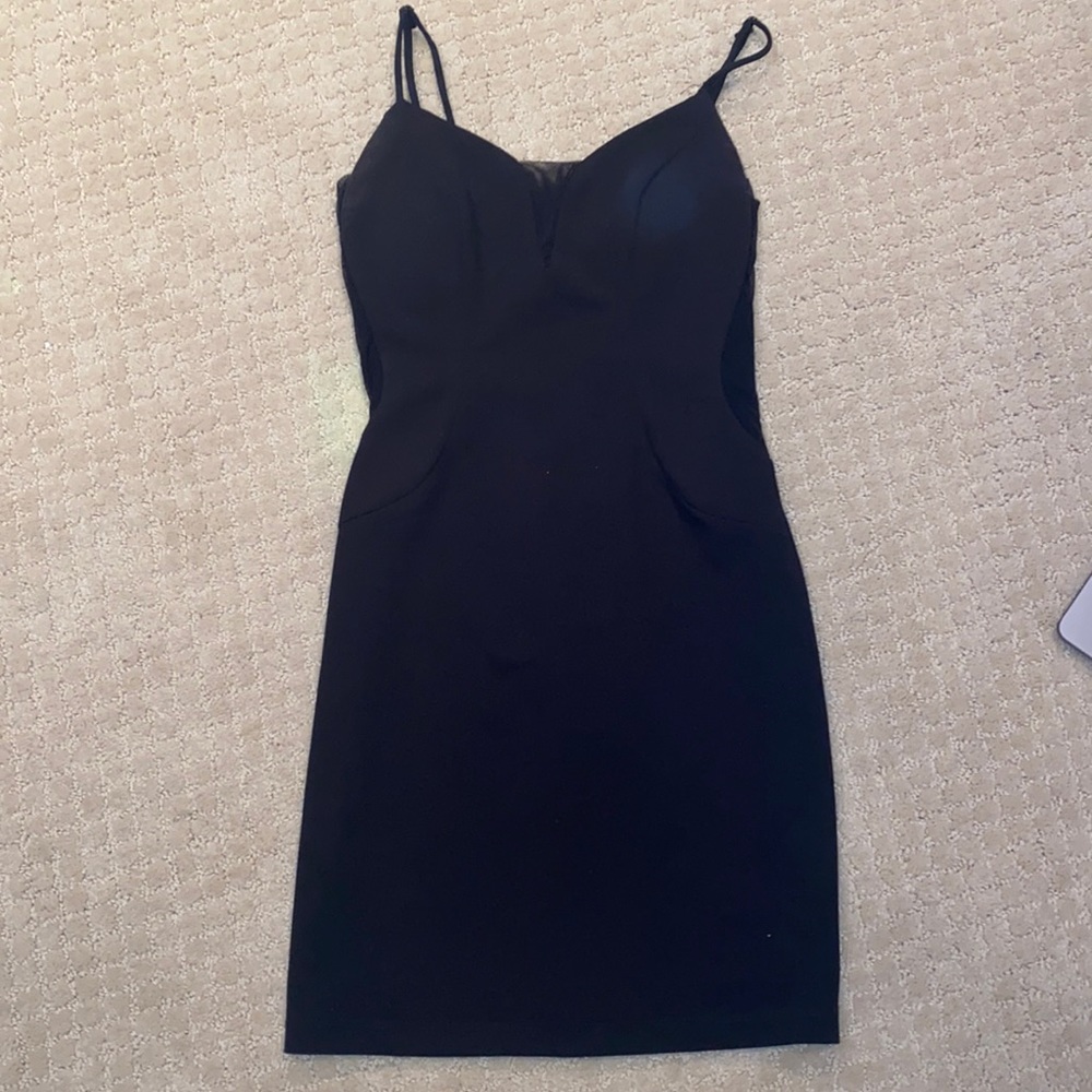 black body con dress